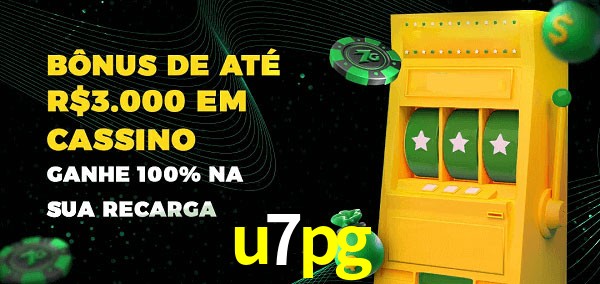 u7pg melhor bônus de depósito