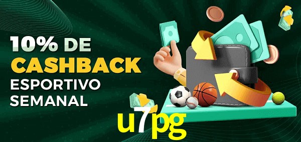 10% de bônus de cashback na u7pg